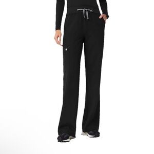 FIGS Technical Collection Womens Scrubs Pant Black Kade Multi-Pockets XL NWOT